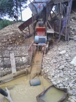 广西河卵石制砂生产线展示